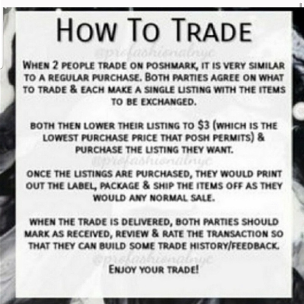 Trade Rules
